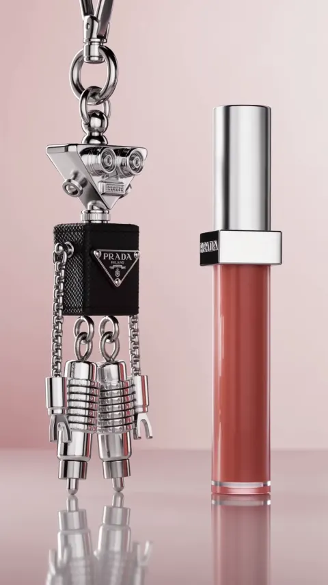 Prada Reflection Glossy Liquid Balm, AI product film
